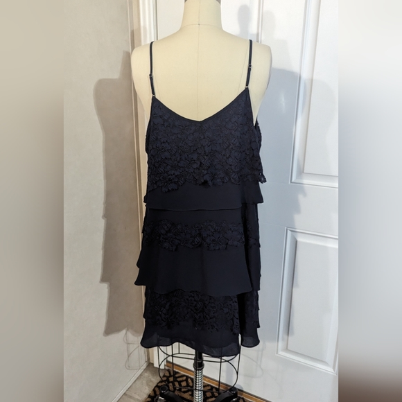 NWT Diane Von Furstenberg Tiered layer Lace Dress - Picture 6 of 12